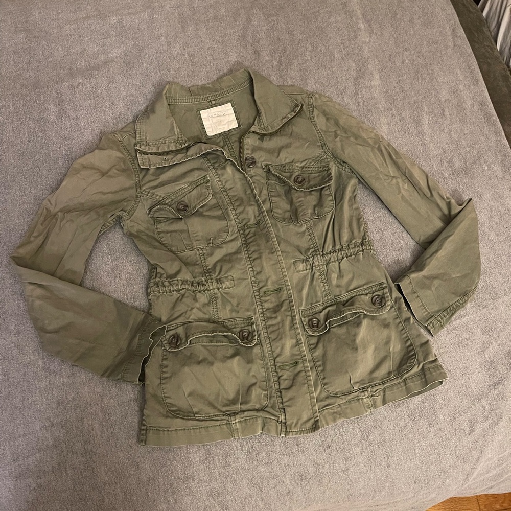 Sonoma olive Green Women's Utility Jacket - Picture 2 of 5